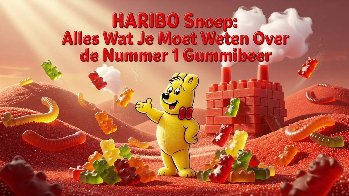 Professional header image for list-based article: HARIBO Snoep: Alles Wat Je Moet Weten Over de Nummer 1 Gu...