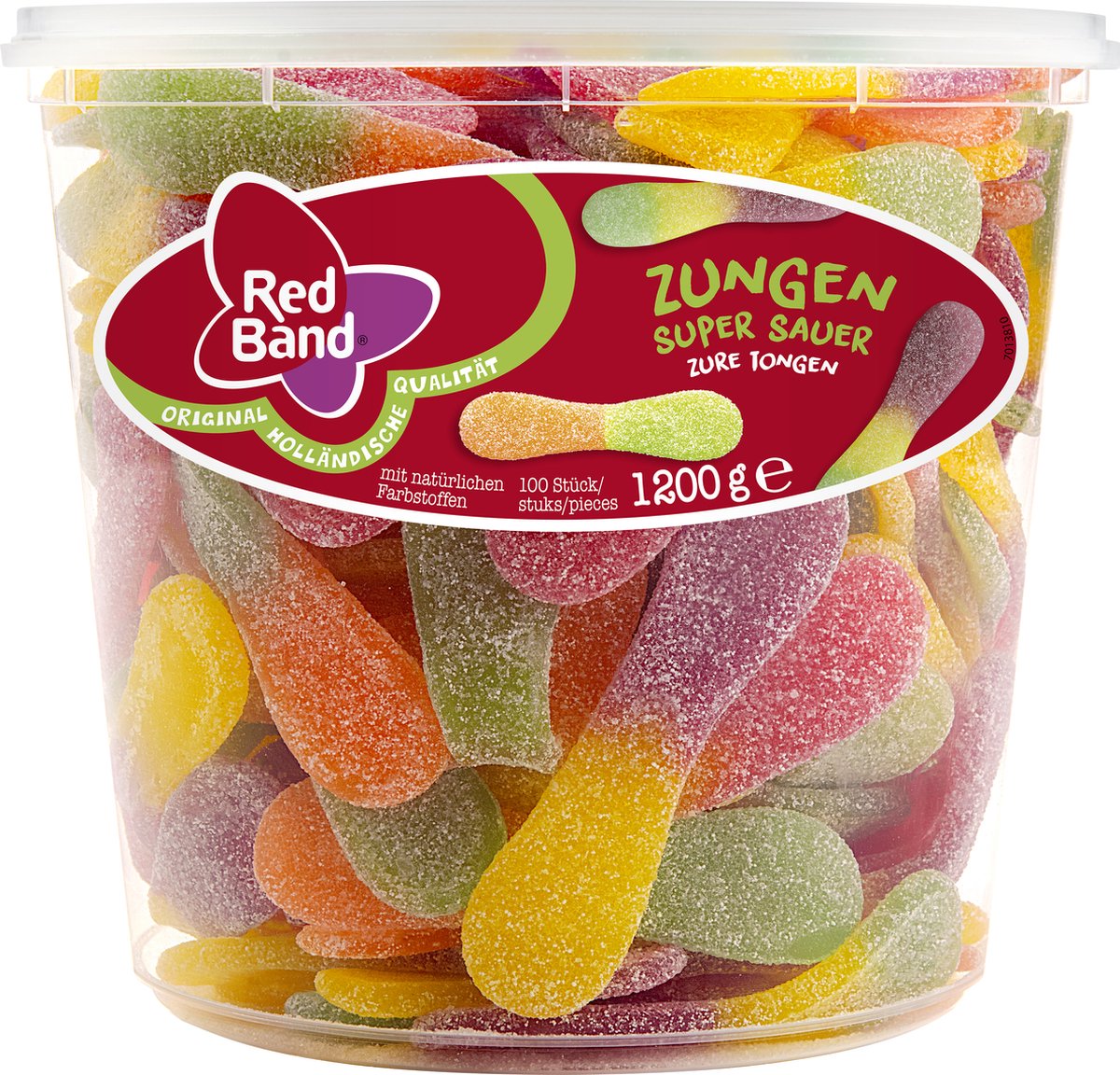 Red Band zure tongen