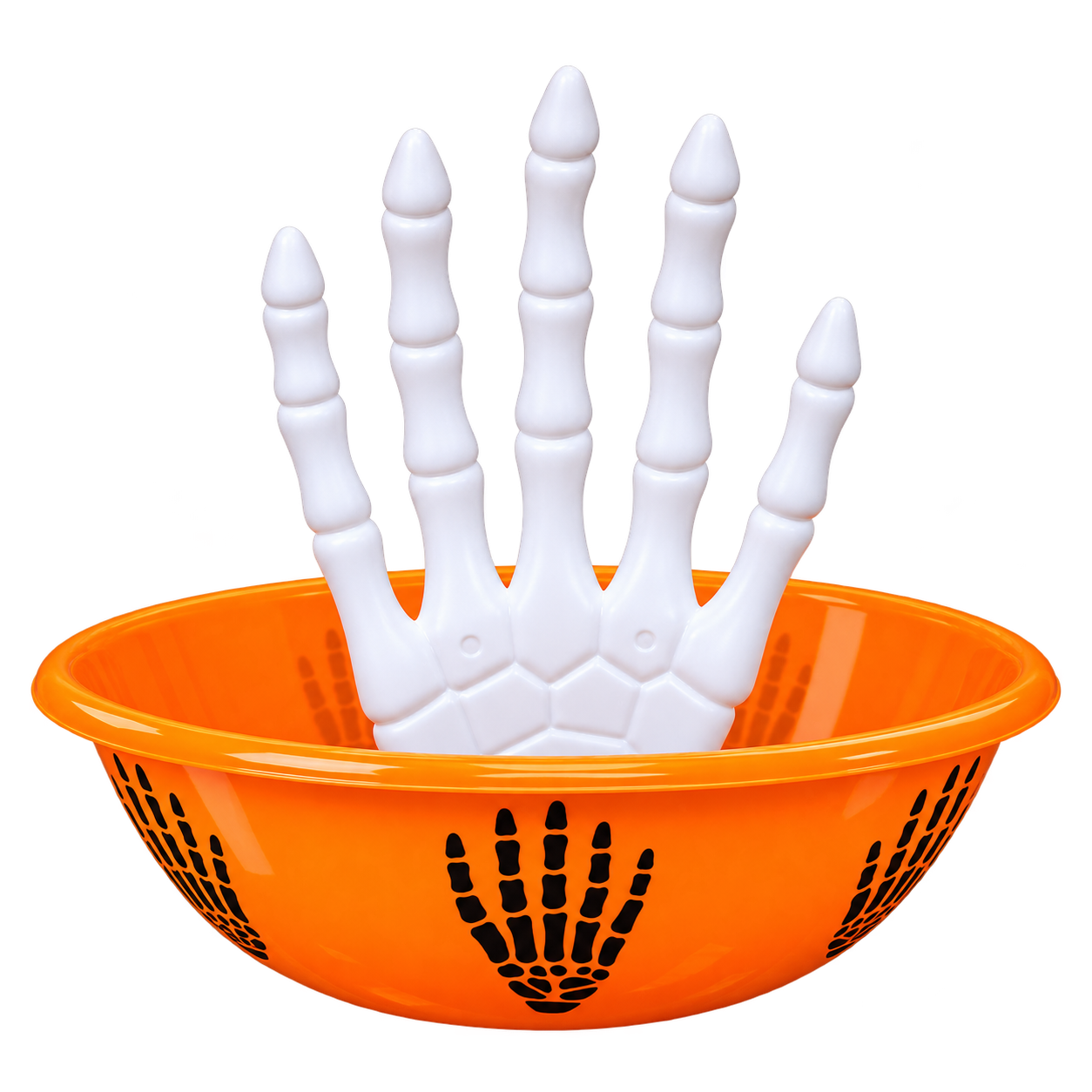 Halloween schaal met 3 kg griezel snoep
