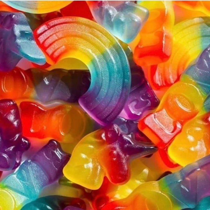 Regenboog geluk