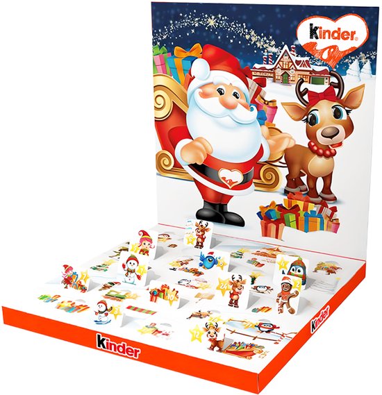 Kinder pop up adventskalender