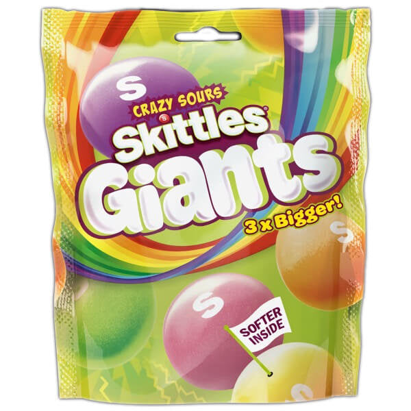 Crazy Sour Skittles GIANT
