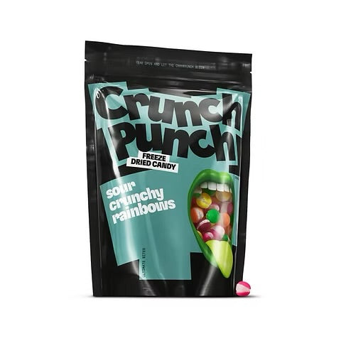 Freeze dried sour crunchy rainbow