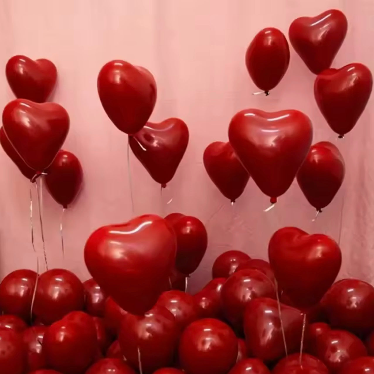 Rode Hartjes Balonnen