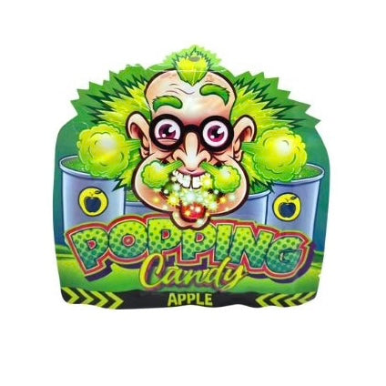 Dr. Sour popping candy - Apple