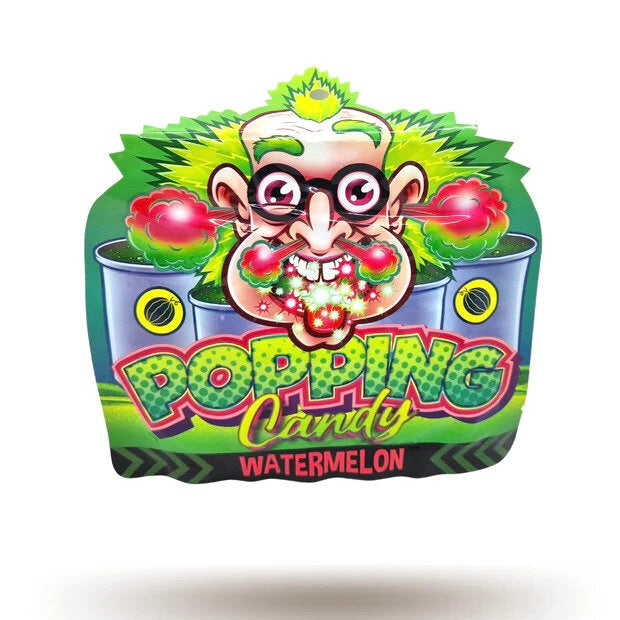Dr. Sour popping candy - Watermeloen