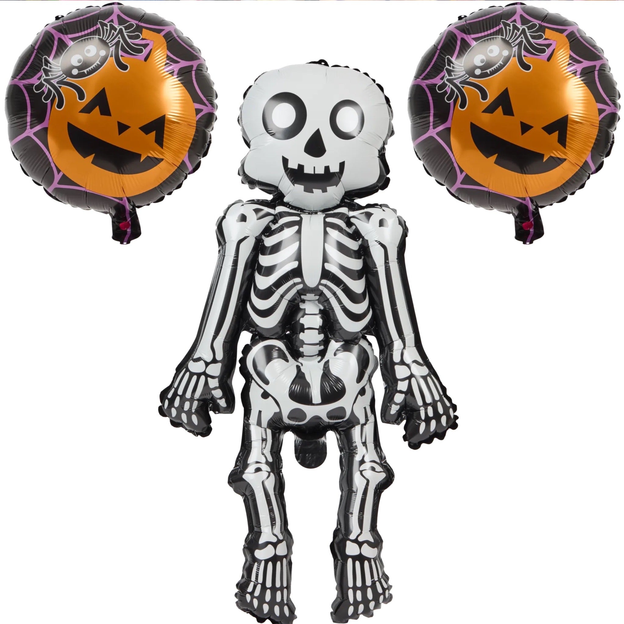 Halloween Ballon met 1 kg griezel snoep