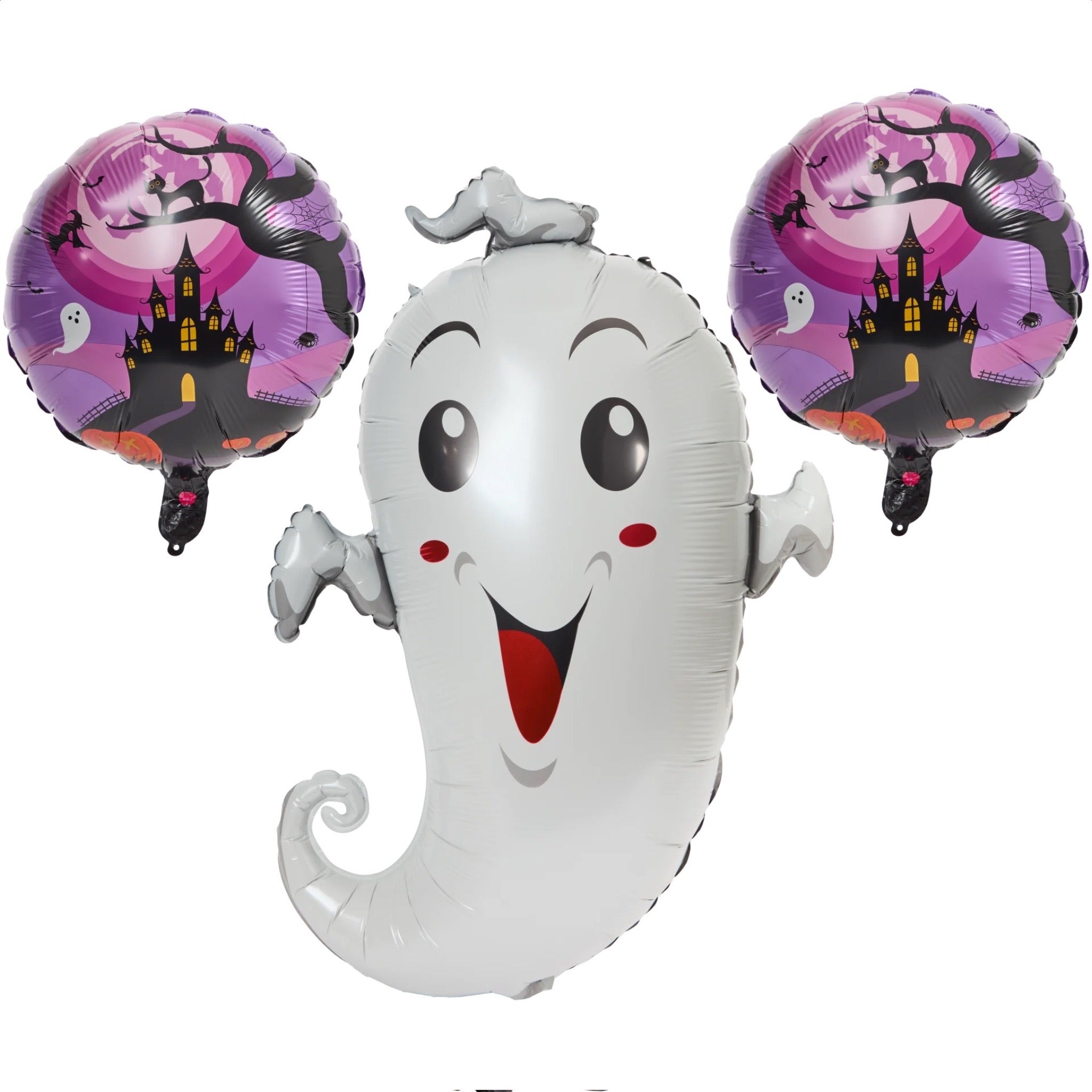 Halloween Ballon met 1 kg griezel snoep