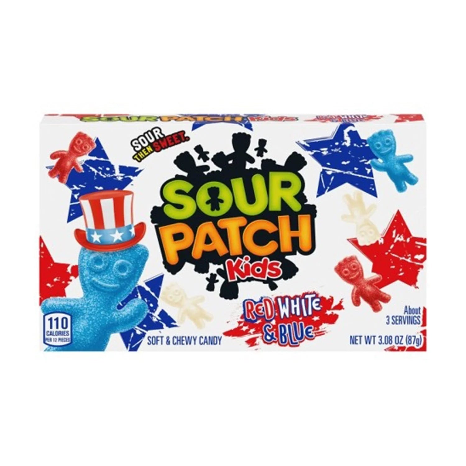 Sour Patch Kids Red White & Blue Edition