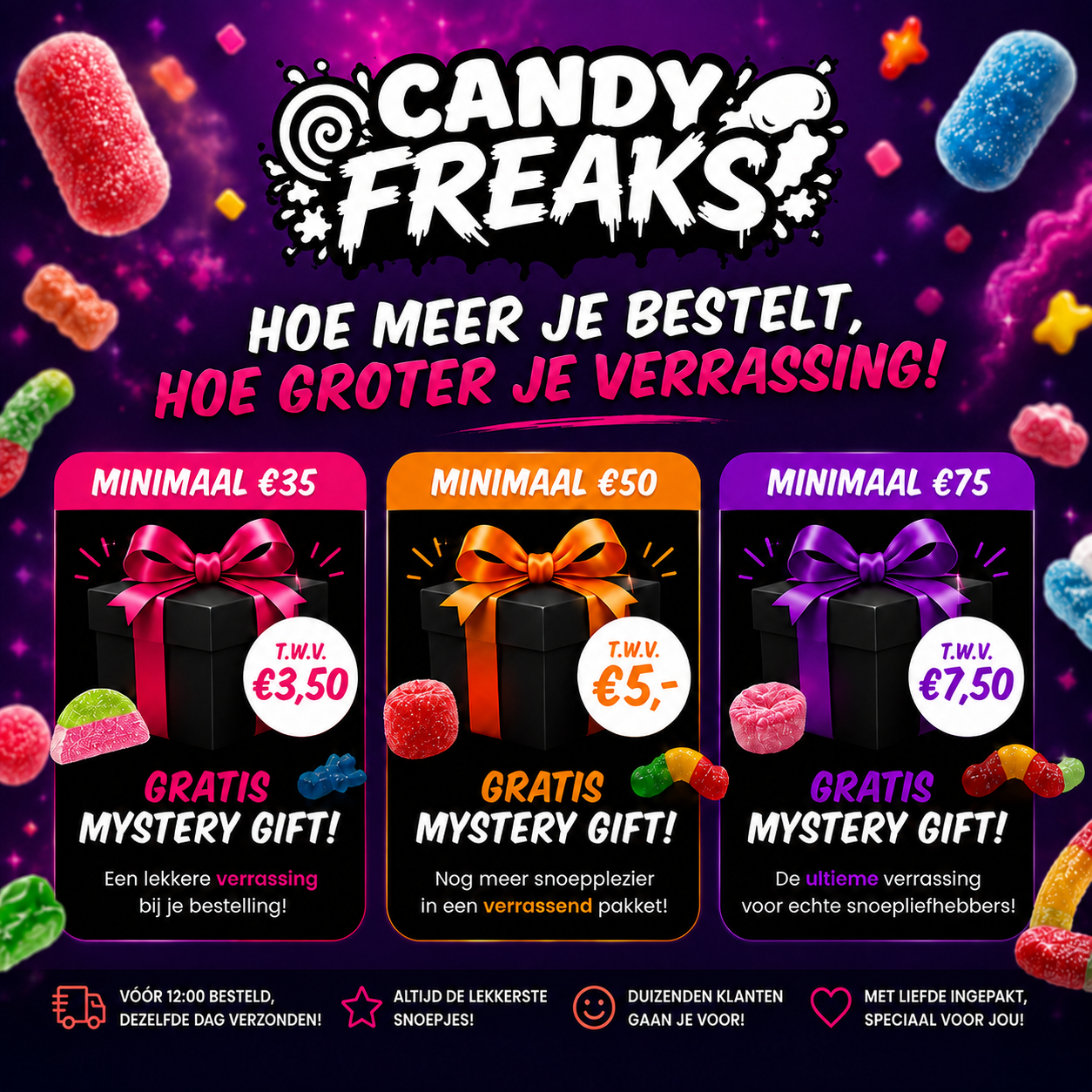 Mystery Gift €75+ 🎁