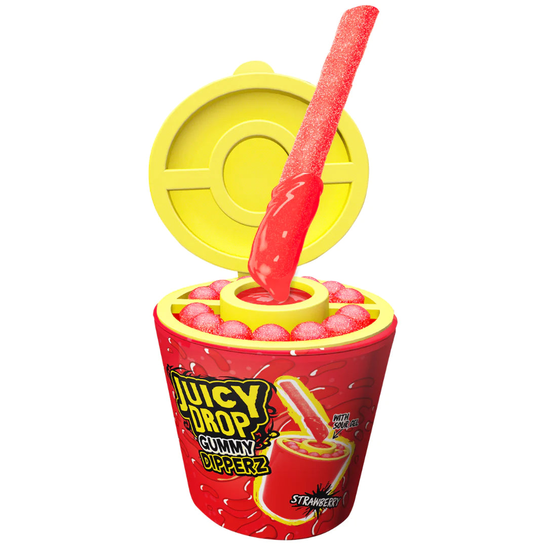 Juicy drop Gummy dip ‘n stix strawberry