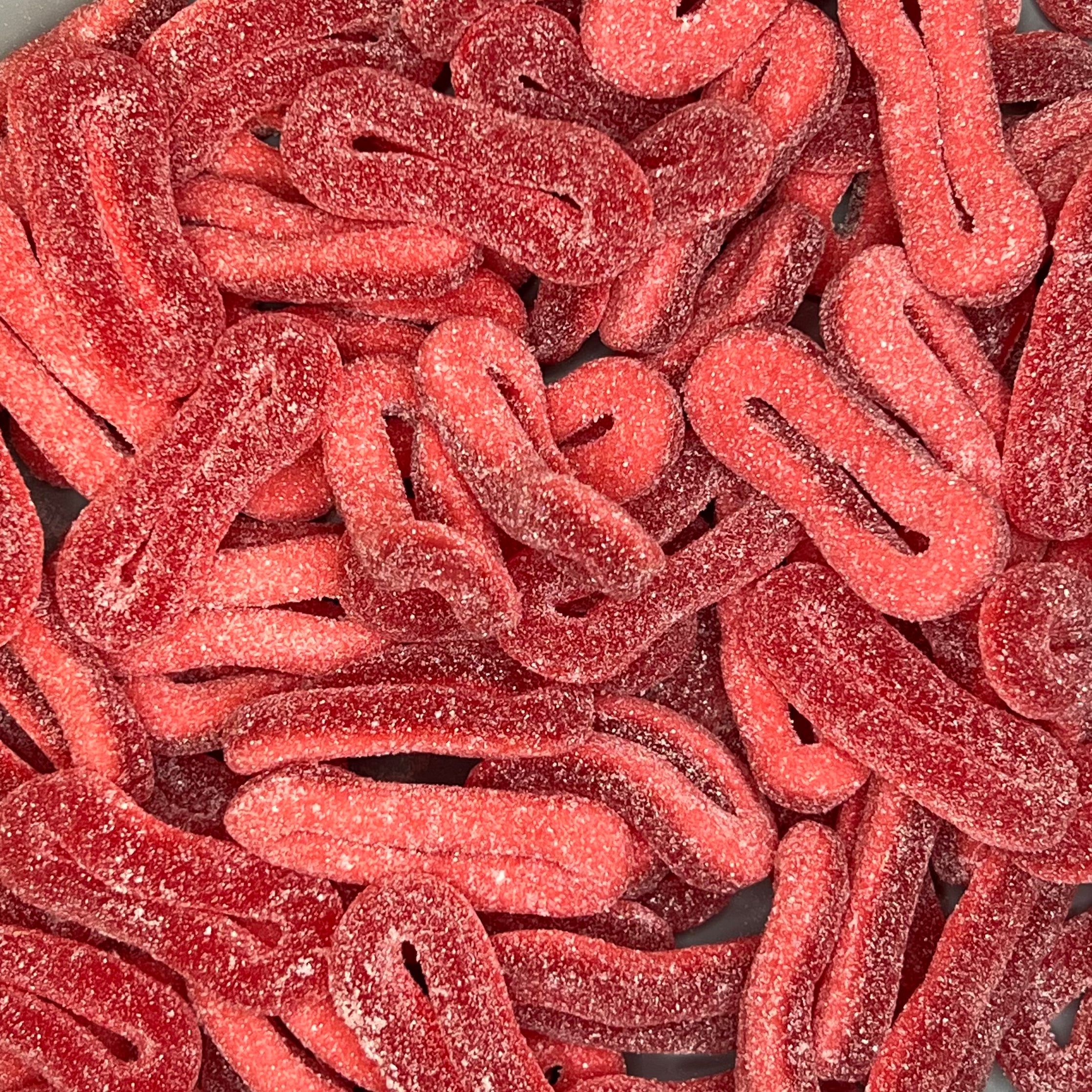 Koop Aardbei Ringen - Ontdek Suikervrij Snoep bij Candy Freaks damel zuur zure bf