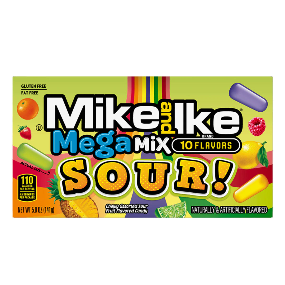 Mike and Ike mega mix sour