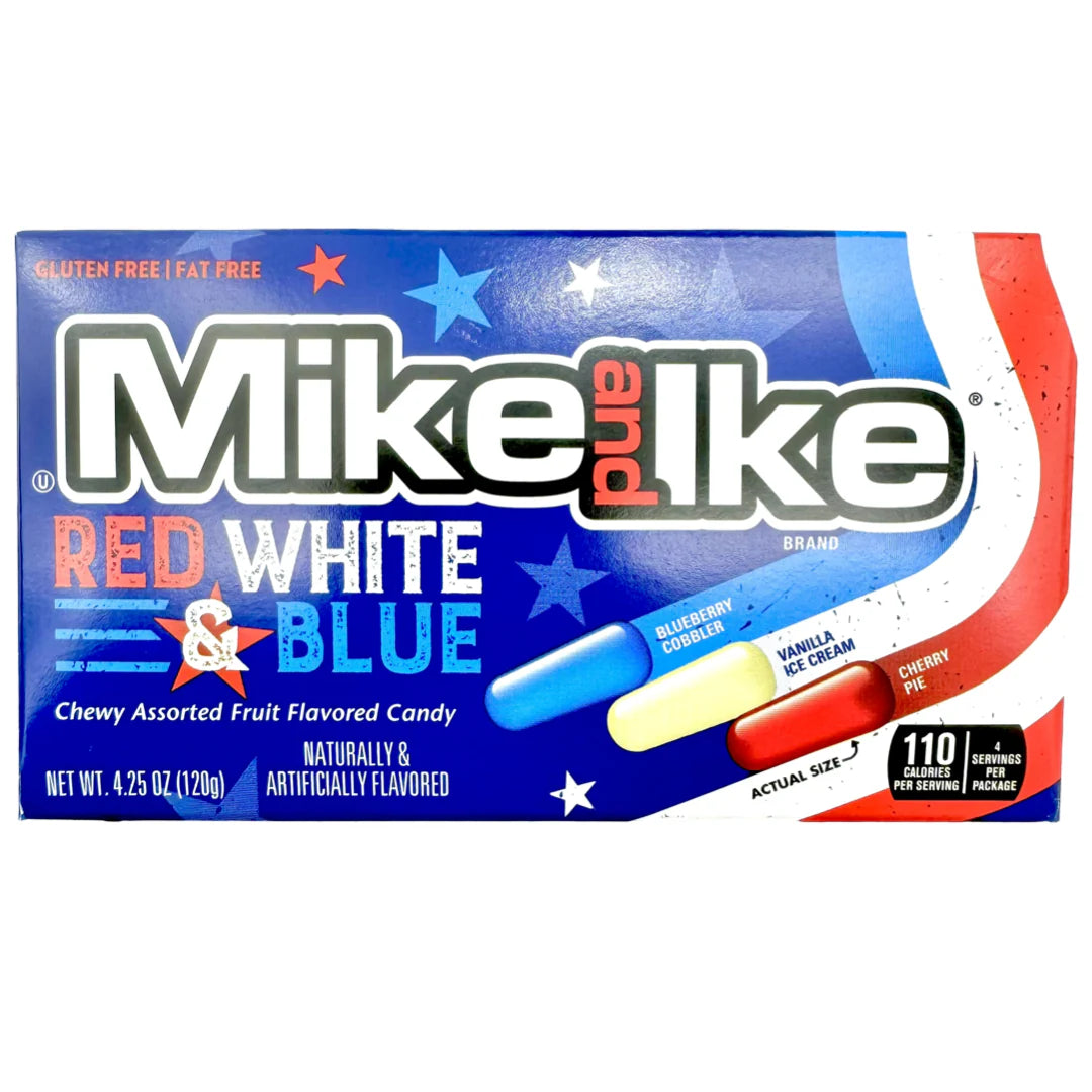 Mike and Ike Red White & Blue