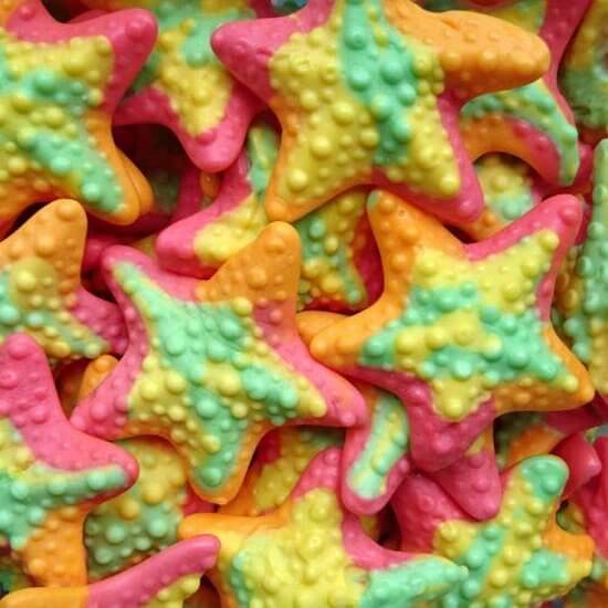 Zeesterren van Trolli