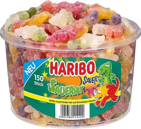 Haribo sauerier dino's