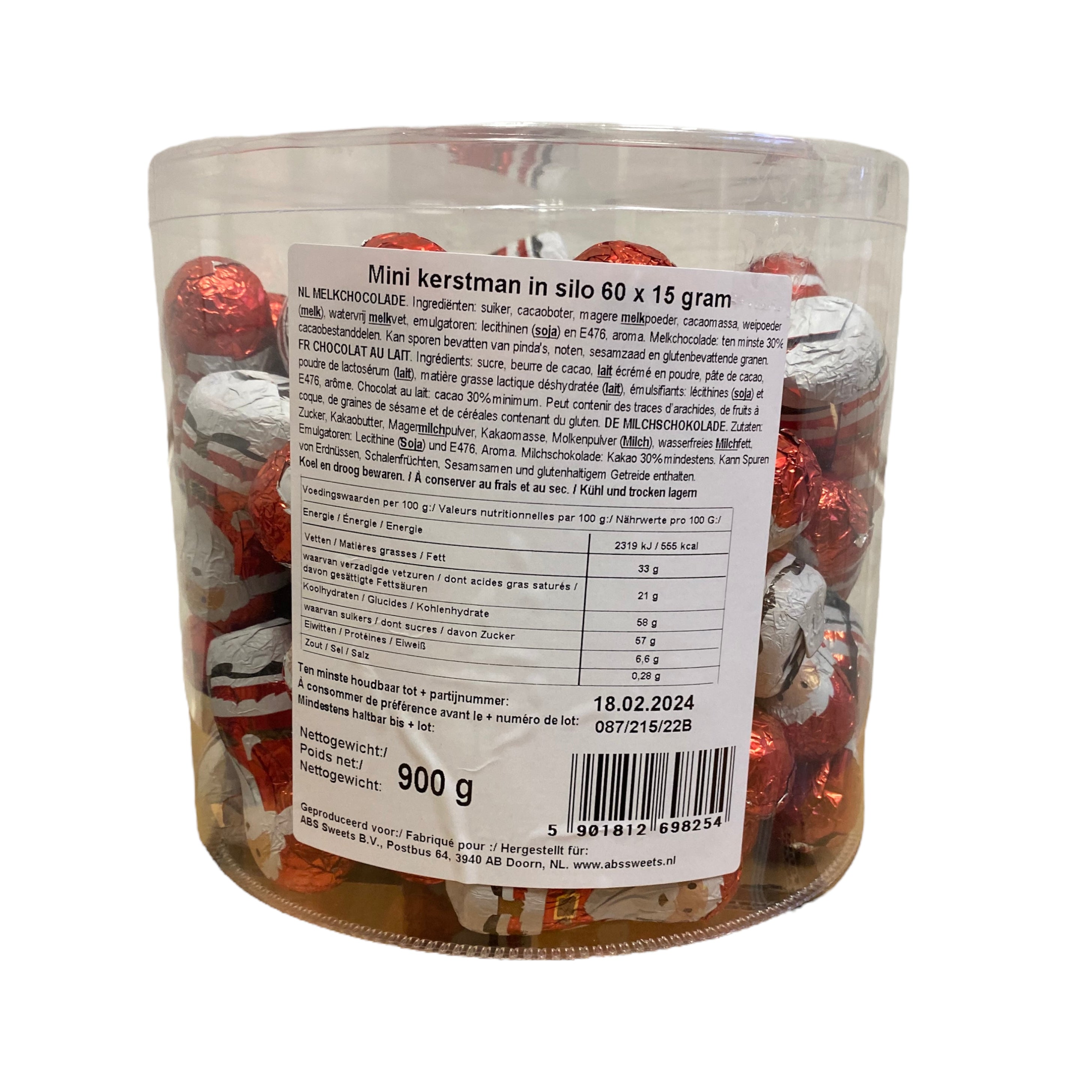 Chocolade kerstmannen bf