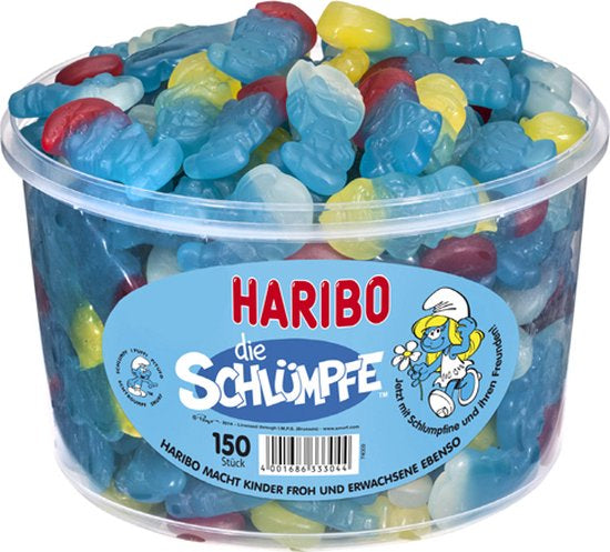 Haribo smurfen