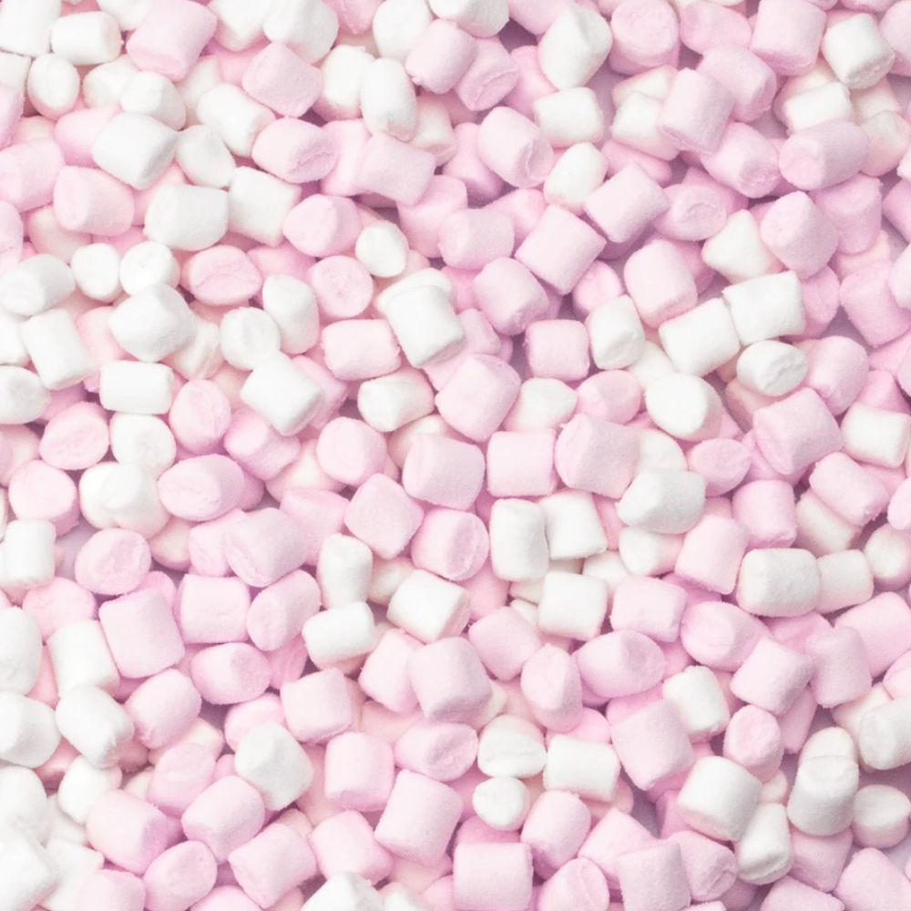 Mini marshmallows roze