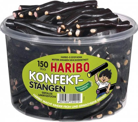 Haribo konfekt stangen