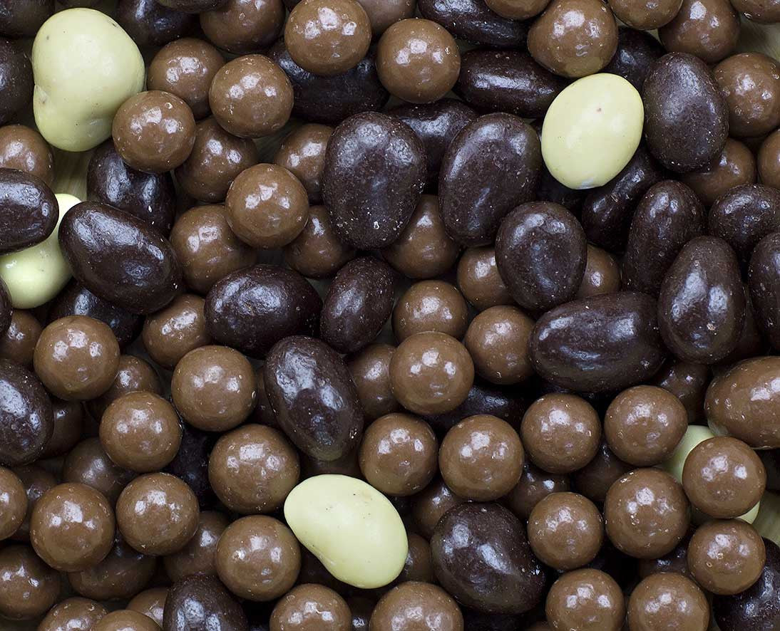 Biologische Notenmix omhuld met Chocolade
