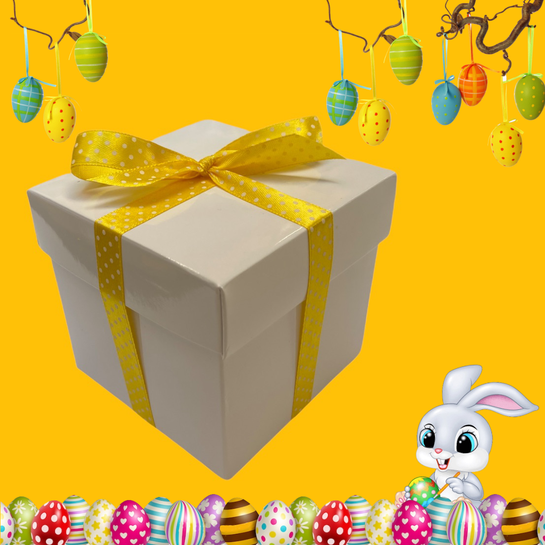 Paascadeau doosje gevuld met paasmix