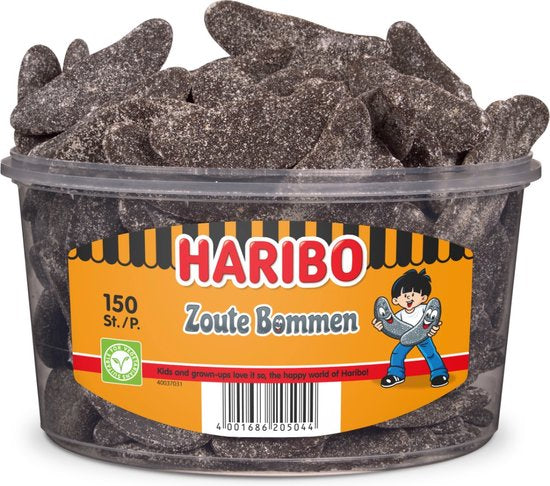 Haribo zoute bommen