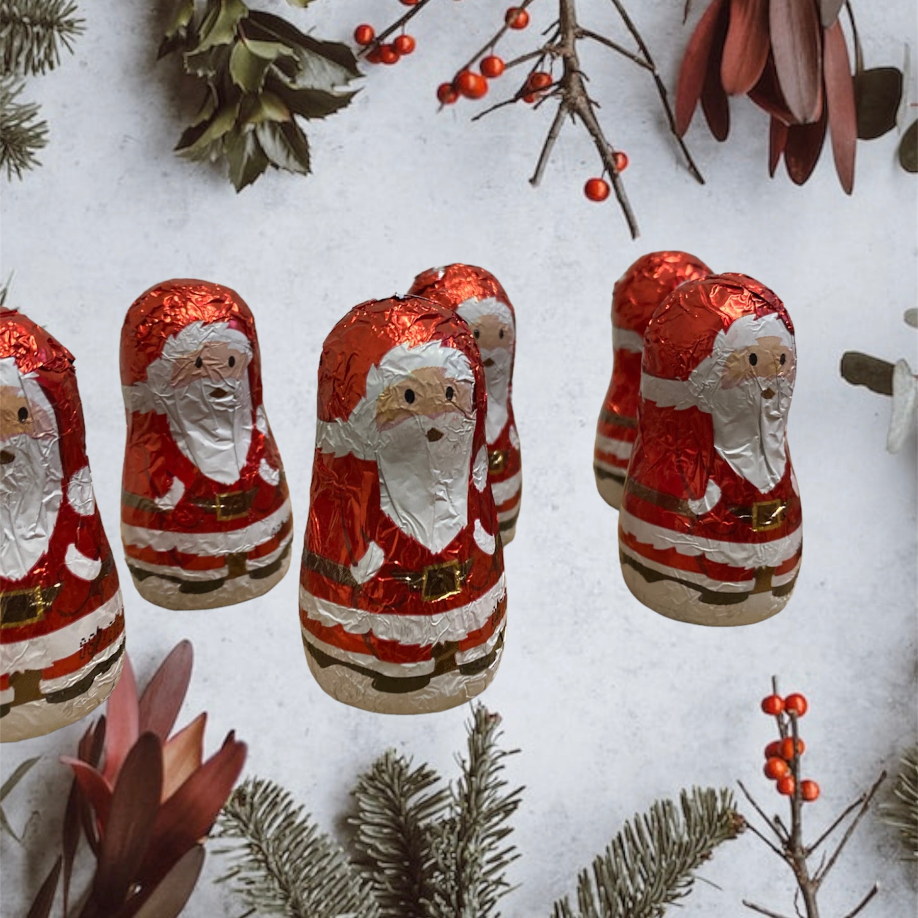 Chocolade kerstmannen bf