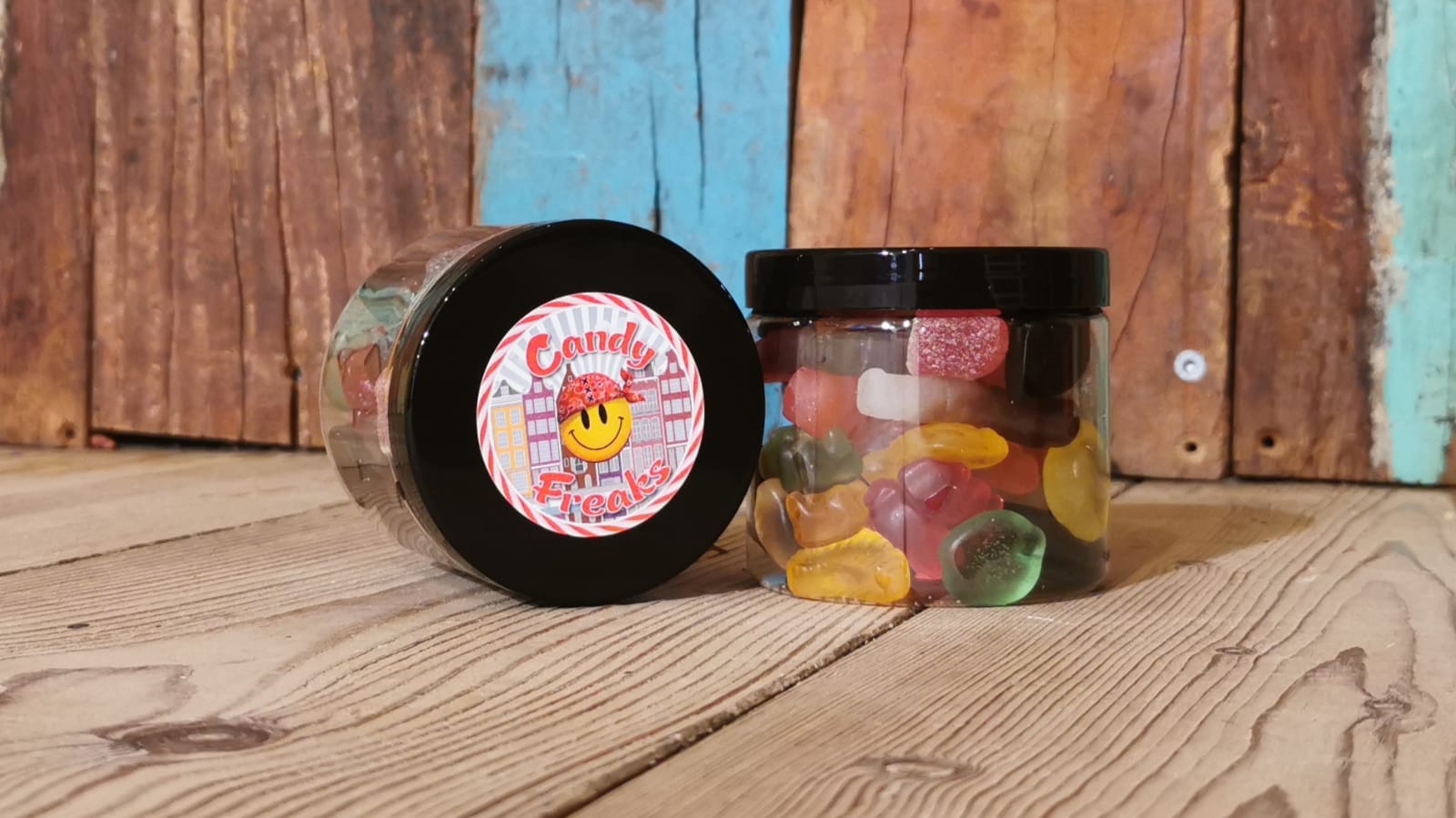 Suikervrije snoep pot 200 gram