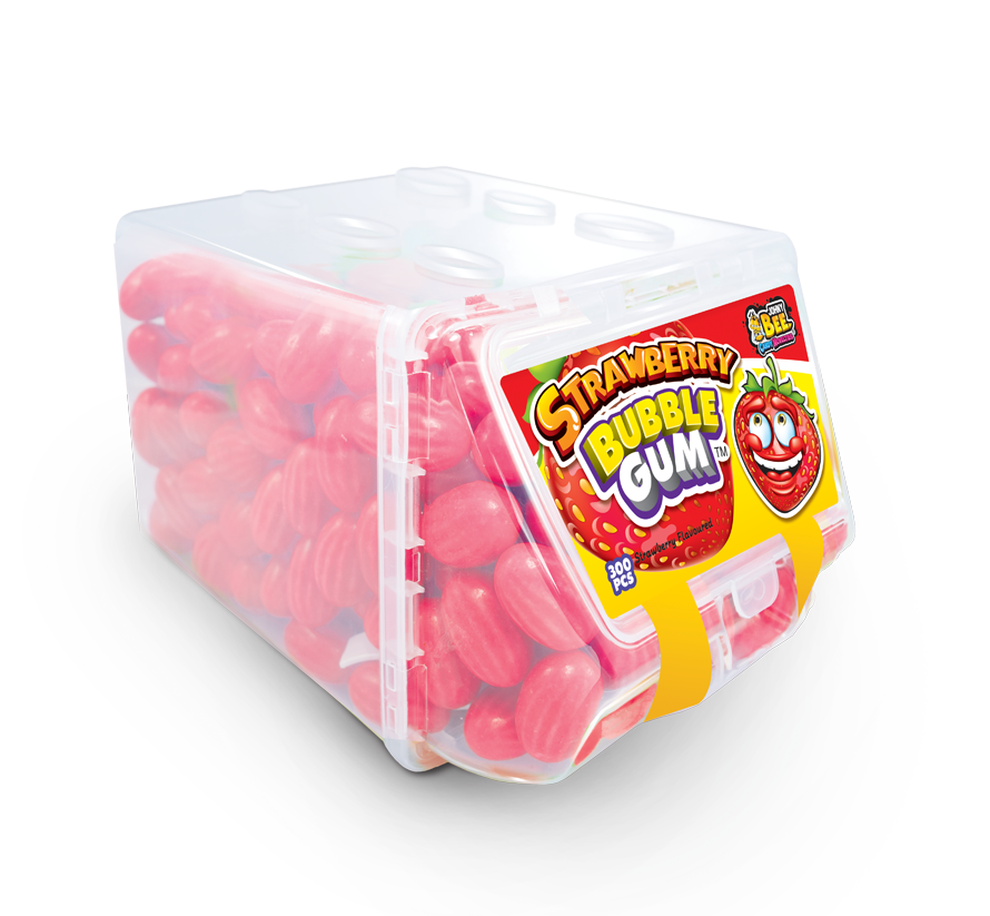 Buy Aardbei Kauwgom - Suikervrij Snoep bij Candy Freaks