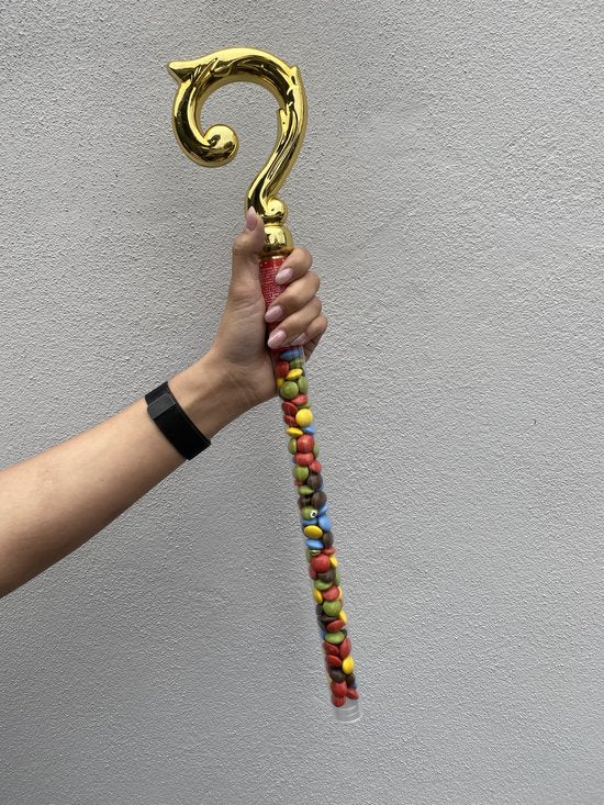 Sinterklaas staf met smarties 54 cm