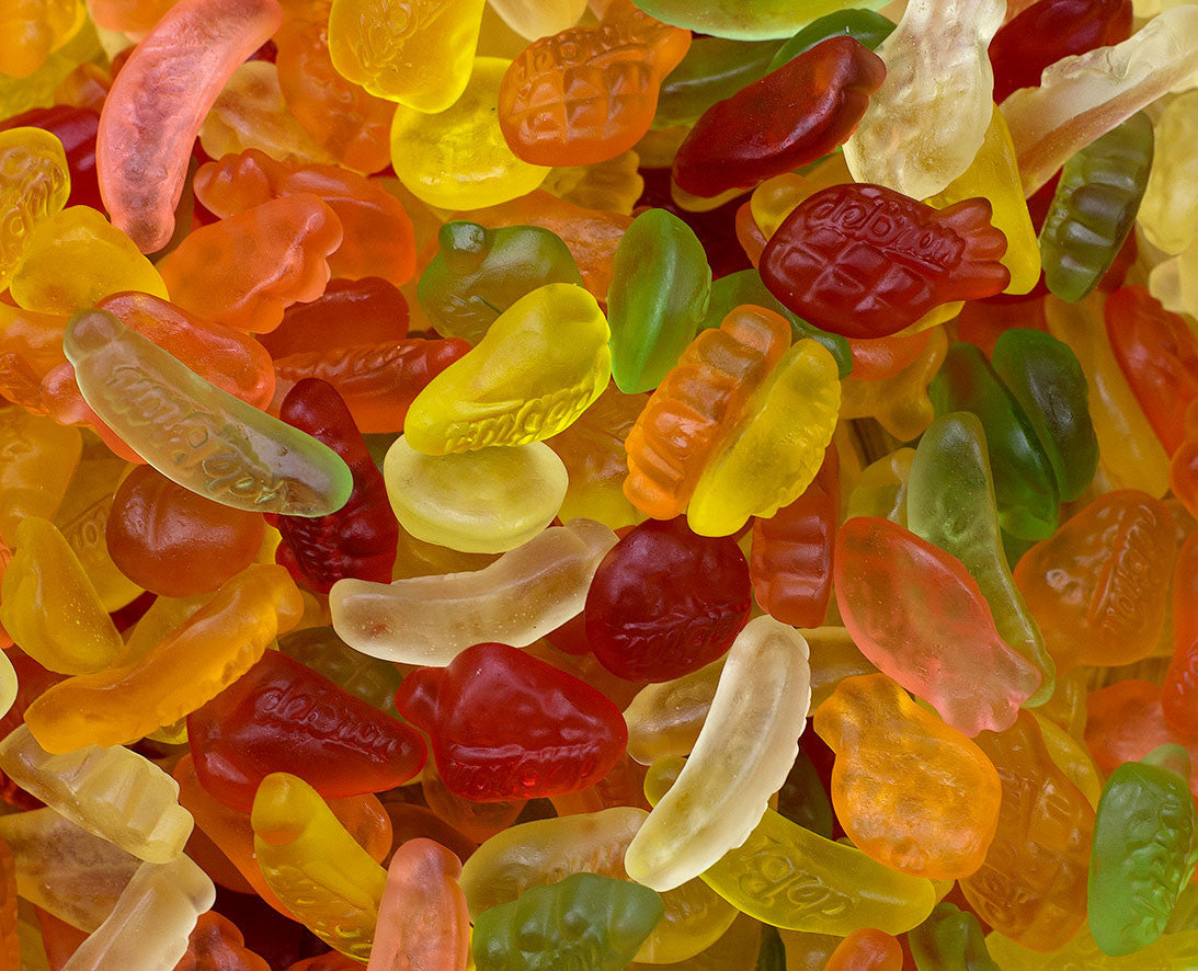 Suikervrije fruit snoep