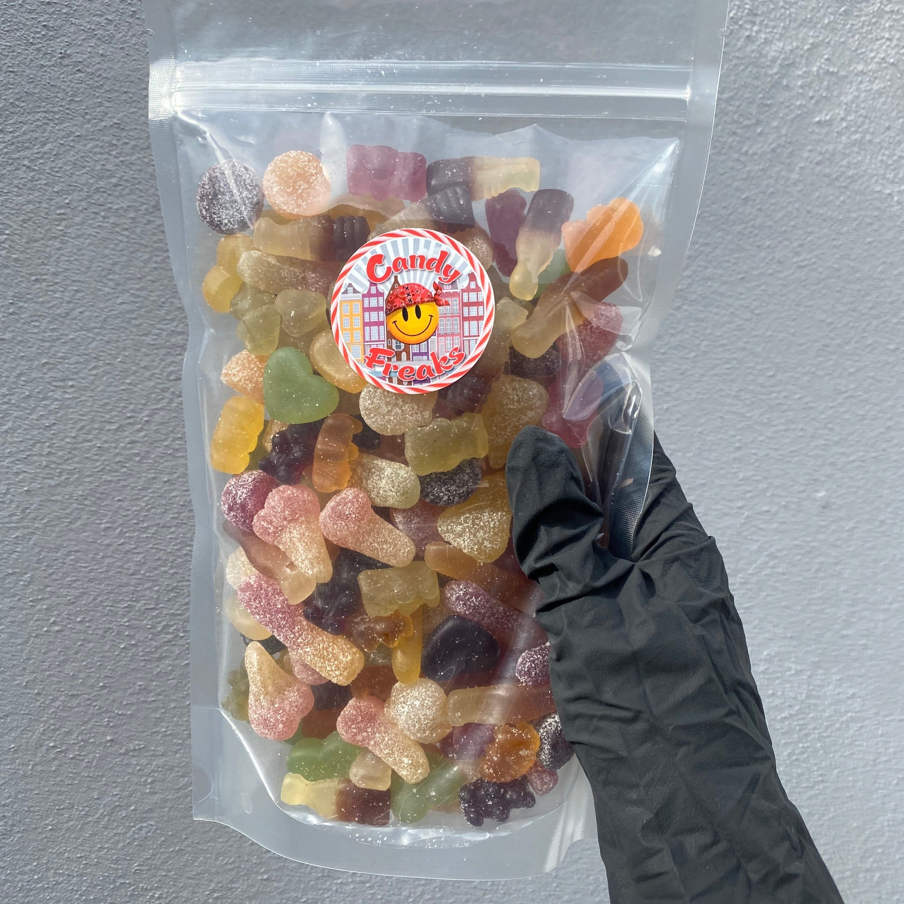 Vegan zoet en zure mix