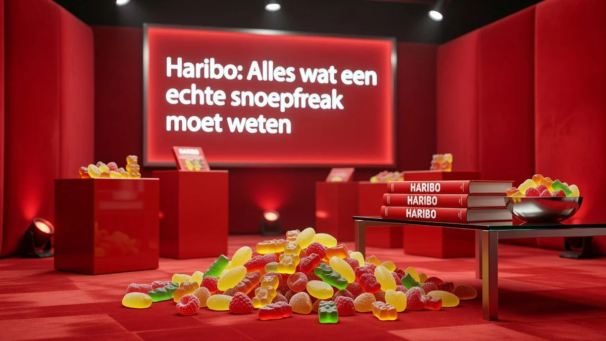 Professional header image for list-based article: Haribo: Alles wat een echte snoepfreak moet weten