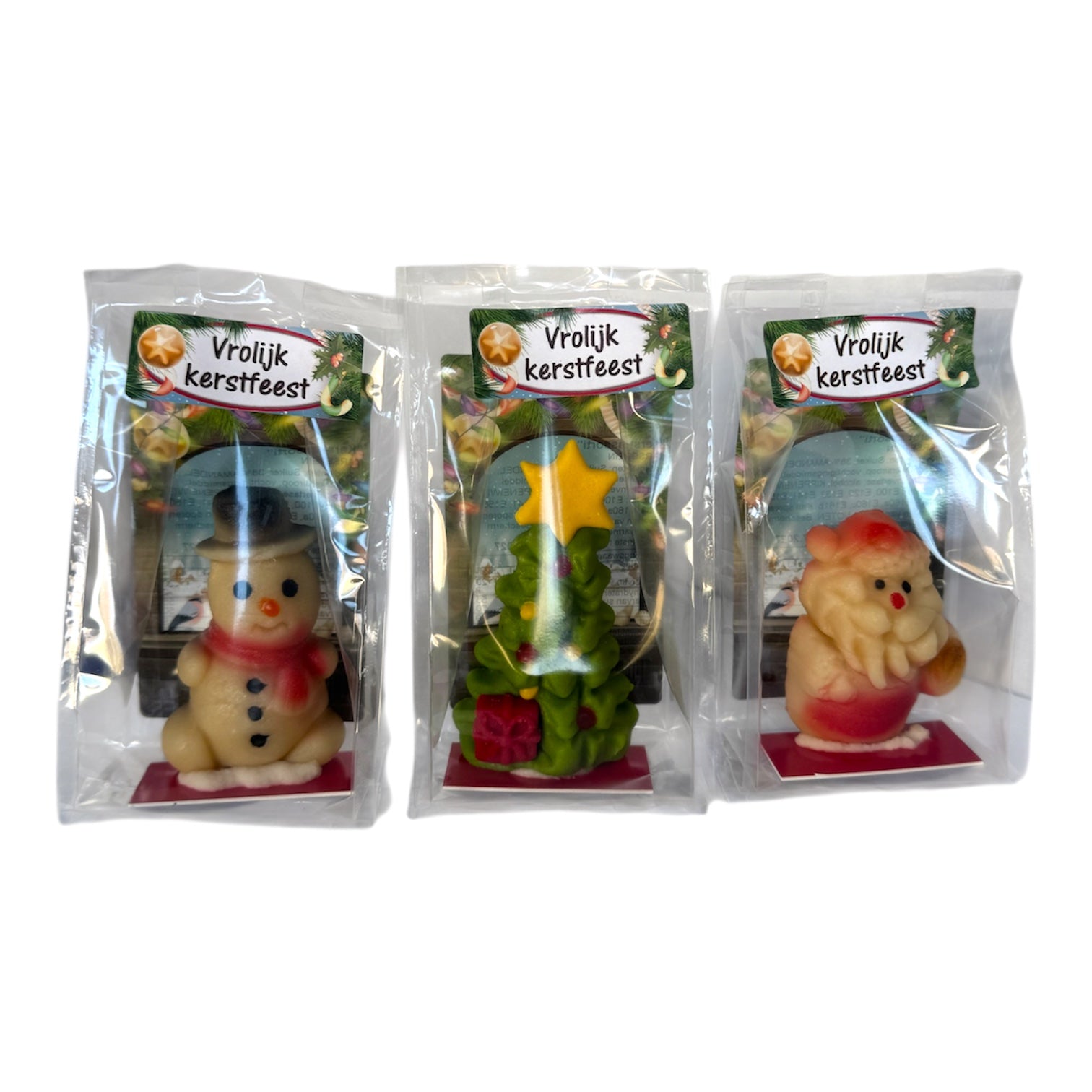 Marsepeinen kerstfiguren