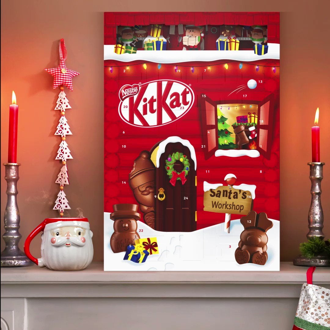 Chocolade KitKat Adventkalender