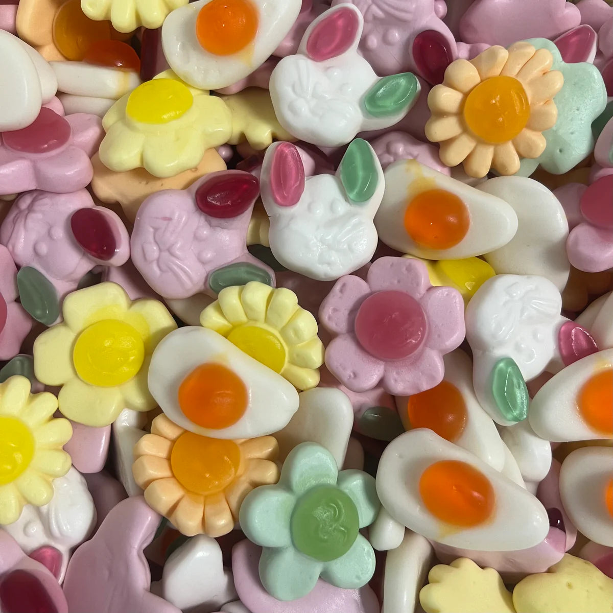 Paascadeau doosje gevuld met paasmix