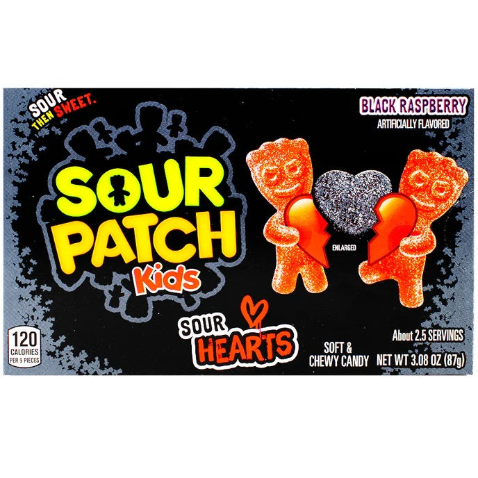 Sour Patch kids sour hearts