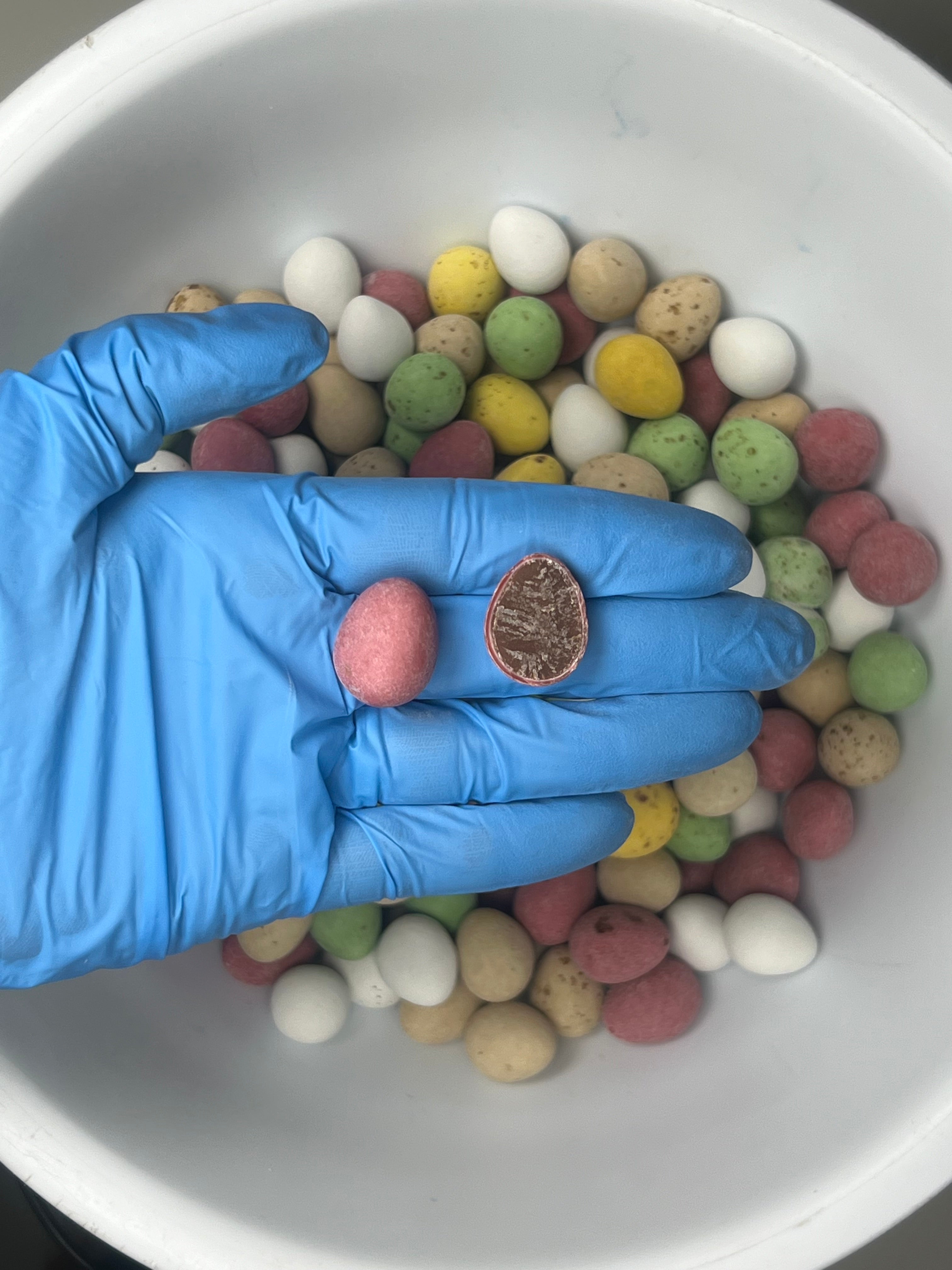 Melk chocolade paaseieren