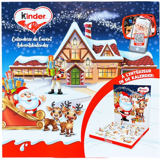 Kinder pop up adventskalender