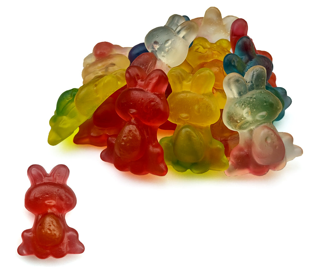 Gekleurde konijnen online snoep kopen