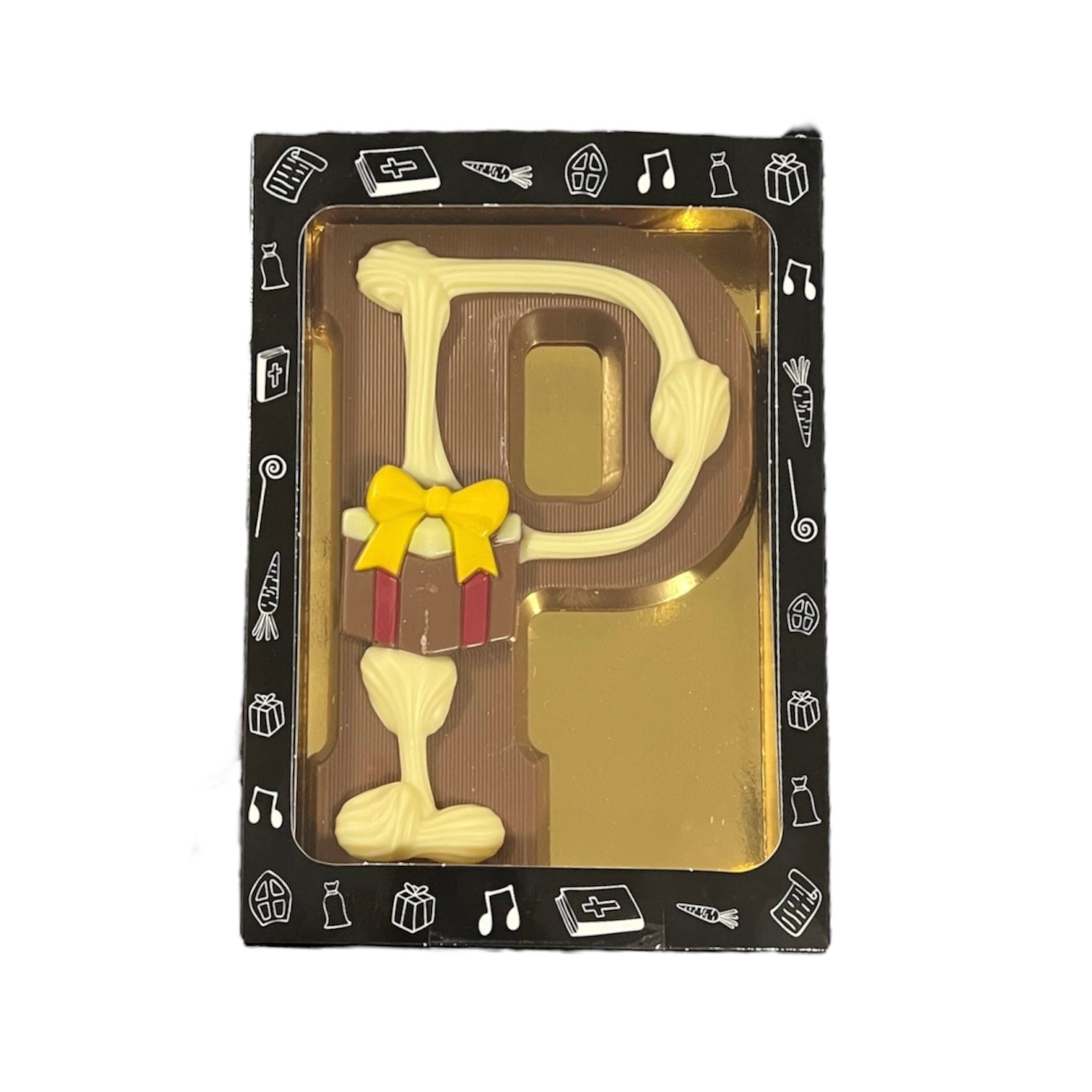 Luxe chocoladeletter P