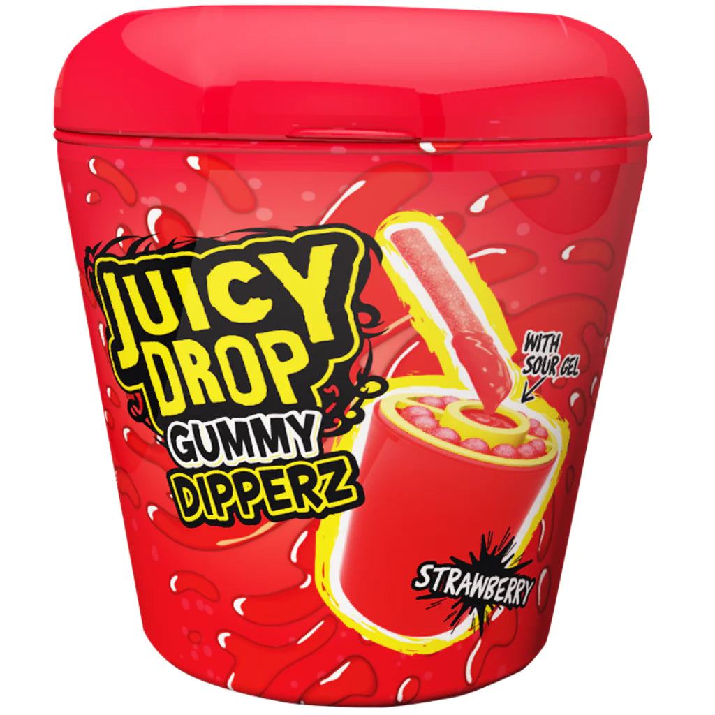Juicy drop Gummy dip ‘n stix strawberry