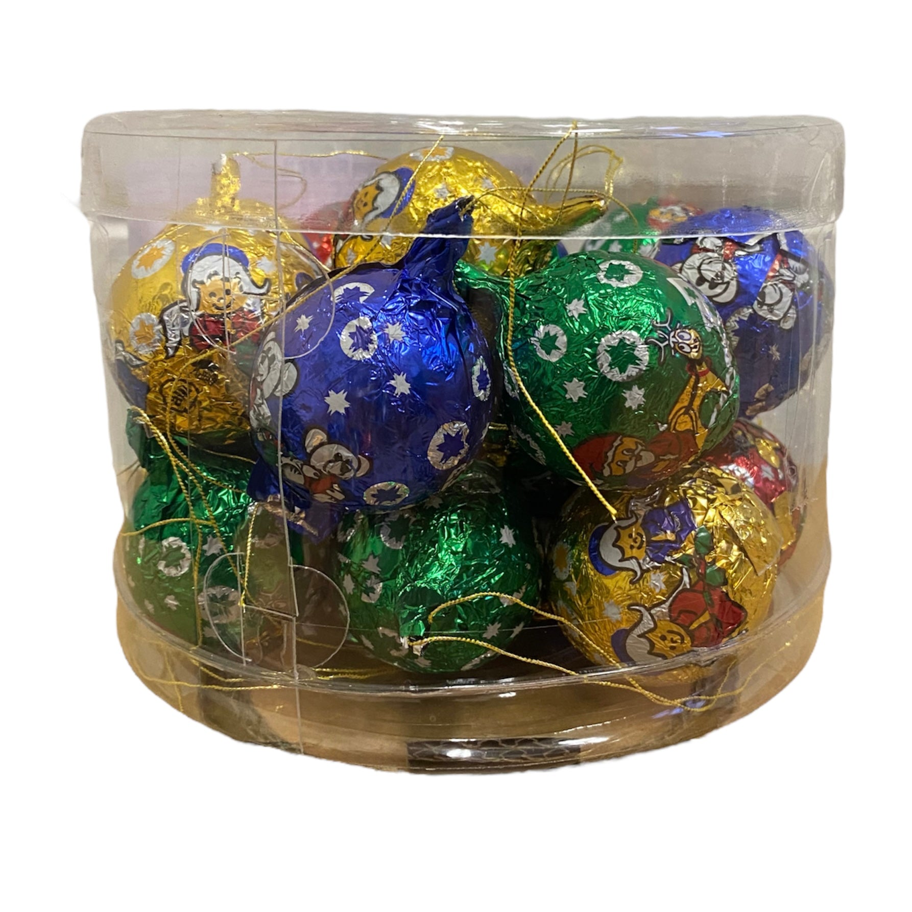 Chocolade kerstballen