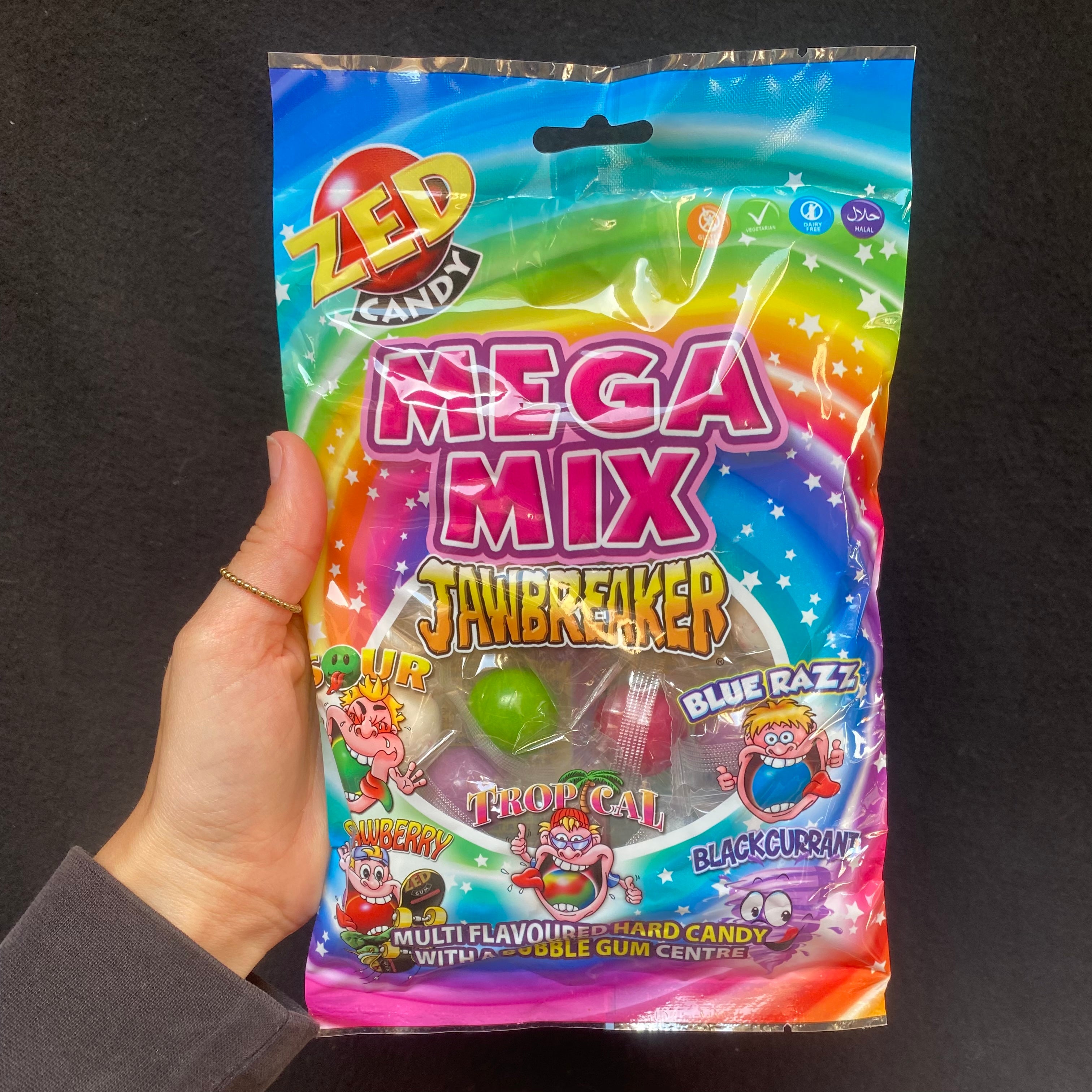 Mega mix jawbreakers