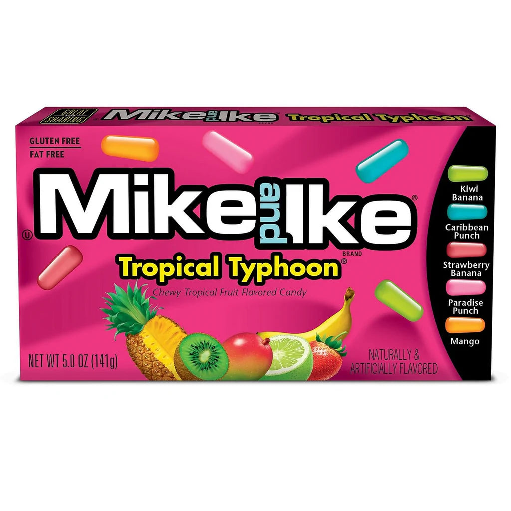 Mike and ike Tropical Typhoon