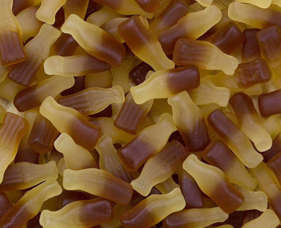 Halal Zachte cola flesjes