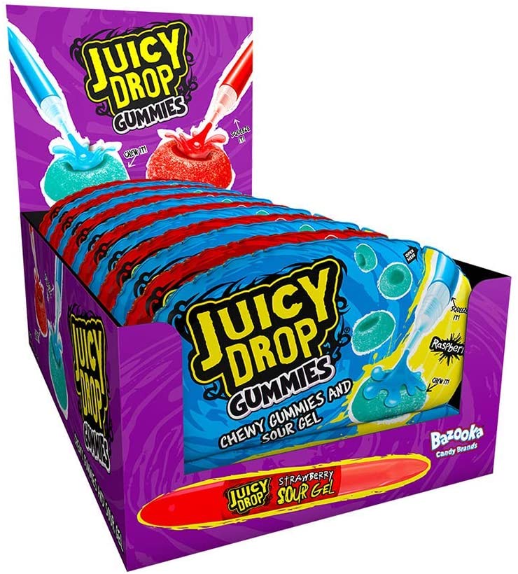 Bazooka juicy drop gummies bundel